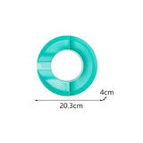 Maxbell Snack Bowl for 40oz Cup Resuable Durable Snack Rings for Home Office Camping Blue