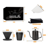 Maxbell Pour over Coffee Maker Set Hand Drip Coffee Pot for Coffee Shop Coffee Maker