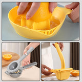 Maxbell Orange Lime Grape Presser Lemon Squeezer for Kitchen Style C