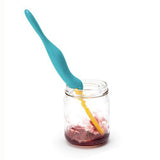 Maxbell Mixing Batter Scraper Sauce Jar Silicone Scraper for Baking Stirring Cooking Style B