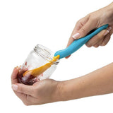 Maxbell Mixing Batter Scraper Sauce Jar Silicone Scraper for Baking Stirring Cooking Style B