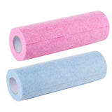 Maxbell Cleaning Rag Reusable Portable Dish Cloths for Car Kitchen Tableware Blue