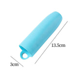 Maxbell Silicone Garlic Peeler Effortlessly Easy Quick to Peeled Garlic Peeling Tube Blue