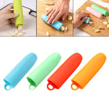 Maxbell Silicone Garlic Peeler Effortlessly Easy Quick to Peeled Garlic Peeling Tube Blue