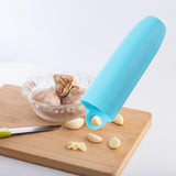 Maxbell Silicone Garlic Peeler Effortlessly Easy Quick to Peeled Garlic Peeling Tube Blue
