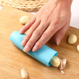 Maxbell Silicone Garlic Peeler Effortlessly Easy Quick to Peeled Garlic Peeling Tube Blue