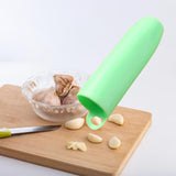 Maxbell Silicone Garlic Peeler Effortlessly Easy Quick to Peeled Garlic Peeling Tube Green