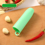 Maxbell Silicone Garlic Peeler Effortlessly Easy Quick to Peeled Garlic Peeling Tube Green