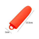 Maxbell Silicone Garlic Peeler Effortlessly Easy Quick to Peeled Garlic Peeling Tube Red