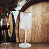 Maxbell Champagne Goblet Gift Decorative Wine Glasses for Bars Outdoor Events Picnic Style D