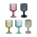 Maxbell Wine Goblet Elegant Champagne Tumbler for Daily Use Anniversary Friends Gift Violet