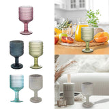 Maxbell Wine Goblet Elegant Champagne Tumbler for Daily Use Anniversary Friends Gift Violet