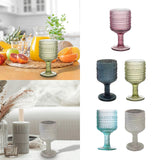 Maxbell Wine Goblet Elegant Champagne Tumbler for Daily Use Anniversary Friends Gift Violet