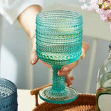 Maxbell Wine Goblet Elegant Champagne Tumbler for Daily Use Anniversary Friends Gift Violet