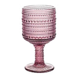 Maxbell Wine Goblet Elegant Champagne Tumbler for Daily Use Anniversary Friends Gift Violet