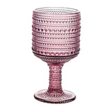Maxbell Wine Goblet Elegant Champagne Tumbler for Daily Use Anniversary Friends Gift Violet