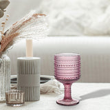 Maxbell Wine Goblet Elegant Champagne Tumbler for Daily Use Anniversary Friends Gift Violet