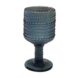 Maxbell Wine Goblet Elegant Champagne Tumbler for Daily Use Anniversary Friends Gift Blue
