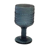 Maxbell Wine Goblet Elegant Champagne Tumbler for Daily Use Anniversary Friends Gift Blue
