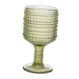 Maxbell Wine Goblet Elegant Champagne Tumbler for Daily Use Anniversary Friends Gift Green