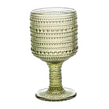 Maxbell Wine Goblet Elegant Champagne Tumbler for Daily Use Anniversary Friends Gift Green