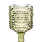 Maxbell Wine Goblet Elegant Champagne Tumbler for Daily Use Anniversary Friends Gift Green