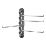 Maxbell Swivel Towel Rack No Punching Swings Out Towel Rack for Wall Bathroom Kitchen B