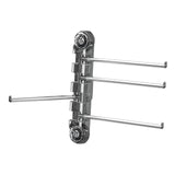 Maxbell Swivel Towel Rack No Punching Swings Out Towel Rack for Wall Bathroom Kitchen B