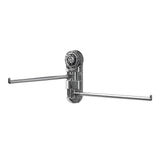 Maxbell Swivel Towel Rack No Punching Swings Out Towel Rack for Wall Bathroom Kitchen B Small