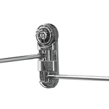 Maxbell Swivel Towel Rack No Punching Swings Out Towel Rack for Wall Bathroom Kitchen B Small