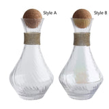 Maxbell Red Wine Decanter Handmade Glass Decanter for Restaurant Outdoor Events Cafe Style A