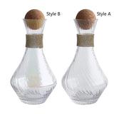 Maxbell Red Wine Decanter Handmade Glass Decanter for Restaurant Outdoor Events Cafe Style A