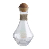 Maxbell Red Wine Decanter Handmade Glass Decanter for Restaurant Outdoor Events Cafe Style B