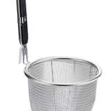 Maxbell Stainless Steel Spaghetti Strainer Kitchen Mesh Strainer for Noodles Rinsing