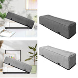 Maxbell Dust Cover Storage Portable Multifunctional Easy to Install Protective Cover Black