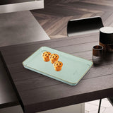Maxbell Serving Tray Multifunctional Serving Platters Rectangular for Tea Party green