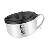 Maxbell Ramen Bowl with Lid 1300ml Ramen Cooker with Handles for Office College Dorm