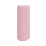 Maxbell Tear Away Towels Portable Microfiber Cleaning Cloth Roll for Bathroom Dishes Pink