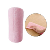 Maxbell Tear Away Towels Portable Microfiber Cleaning Cloth Roll for Bathroom Dishes Pink