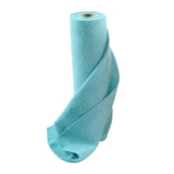 Maxbell Tear Away Towels Portable Microfiber Cleaning Cloth Roll for Bathroom Dishes Blue