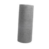 Maxbell Tear Away Towels Portable Microfiber Cleaning Cloth Roll for Bathroom Dishes Gray