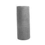 Maxbell Tear Away Towels Portable Microfiber Cleaning Cloth Roll for Bathroom Dishes Gray