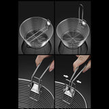 Maxbell Noodle Colander Draining Food Strainer for Noodles Kitchen Utensil Salads