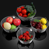 Maxbell Noodle Colander Draining Food Strainer for Noodles Kitchen Utensil Salads