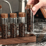 Maxbell Coffee Bean Dispenser with Lids Sealed Coffee Canister for Pantry Retail Bar