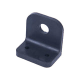 Maxbell 2 Pieces Solenoid Pump Rubber Brackets Devices Hardware for Cleaning Machine L Shaped