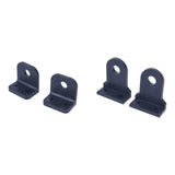 Maxbell 2 Pieces Solenoid Pump Rubber Brackets Devices Hardware for Cleaning Machine L Shaped