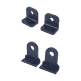 Maxbell 2 Pieces Solenoid Pump Rubber Brackets Devices Hardware for Cleaning Machine L Shaped