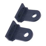 Maxbell 2 Pieces Solenoid Pump Rubber Brackets Devices Hardware for Cleaning Machine K Shaped