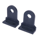 Maxbell 2 Pieces Solenoid Pump Rubber Brackets Devices Hardware for Cleaning Machine K Shaped